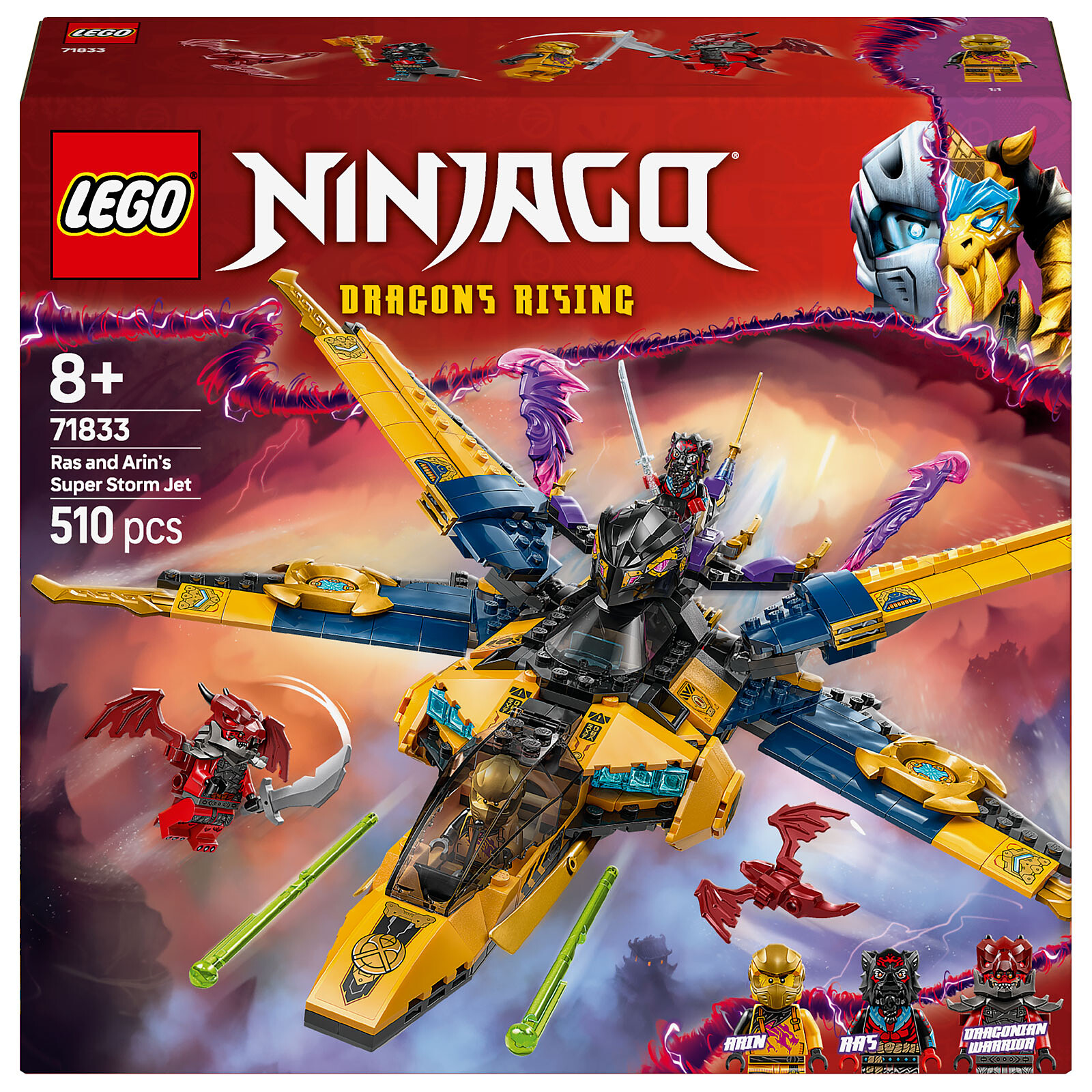 LEGO Ninjago 71833 Ras and Arin's Super Storm Plane
