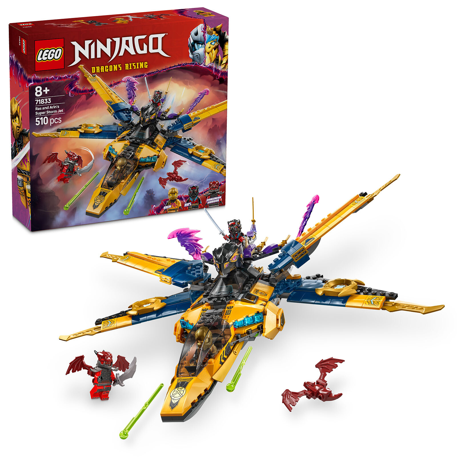 LEGO Ninjago 71833 Ras and Arin's Super Storm Plane