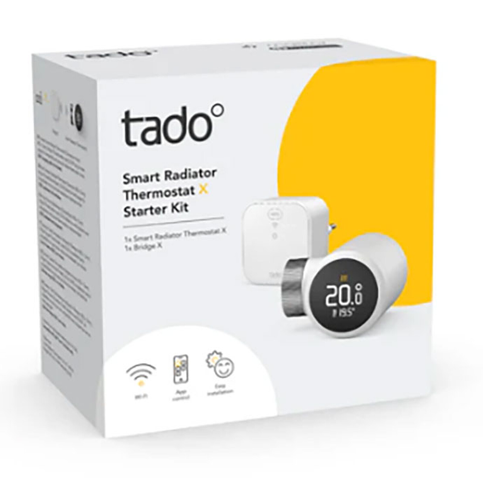 Tado Smart Thermostatic Head X + Bridge X - Starter Kit