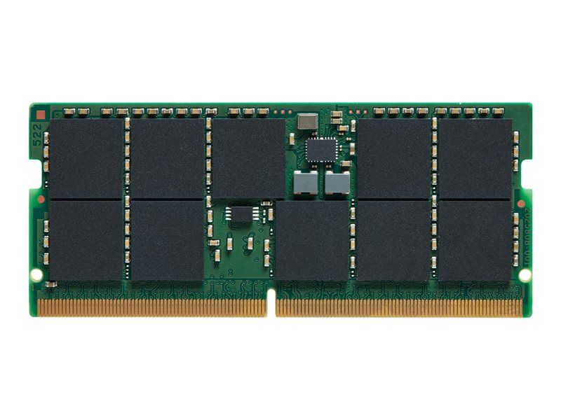 Kingston Server Premier DDR5 32GB SO DIMM 262-pin 5600 MTs/s PC5-44800 CL46 1.1V ECC Unbuffered Memory Module