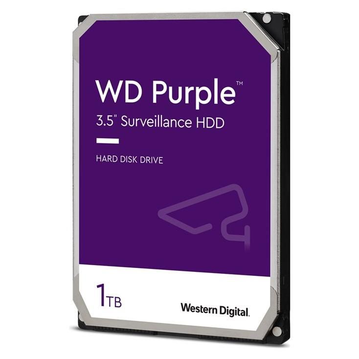 Western Digital Purple 1TB Internal Hard Drive (3.5" SATA 6Gb/s, 64MB Buffer)