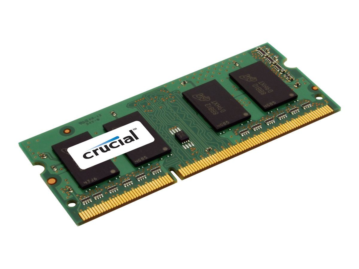 Micron Technology 4GB DDR3 SO DIMM Module (204-pin, 1066MHz, CL7, 1.5V, Buffered, Non-ECC)