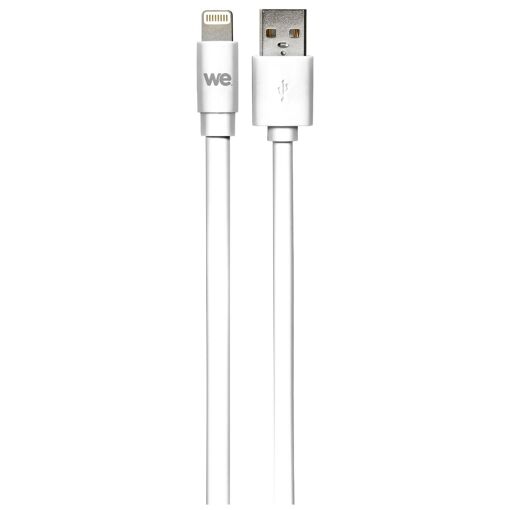 Câble Lightning WE - 1 m, Blanc, Plat