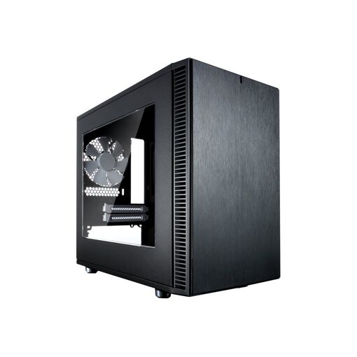 Caja Fractal Design Define Nano S - Ventana - ITX - Negro - USB/Audio