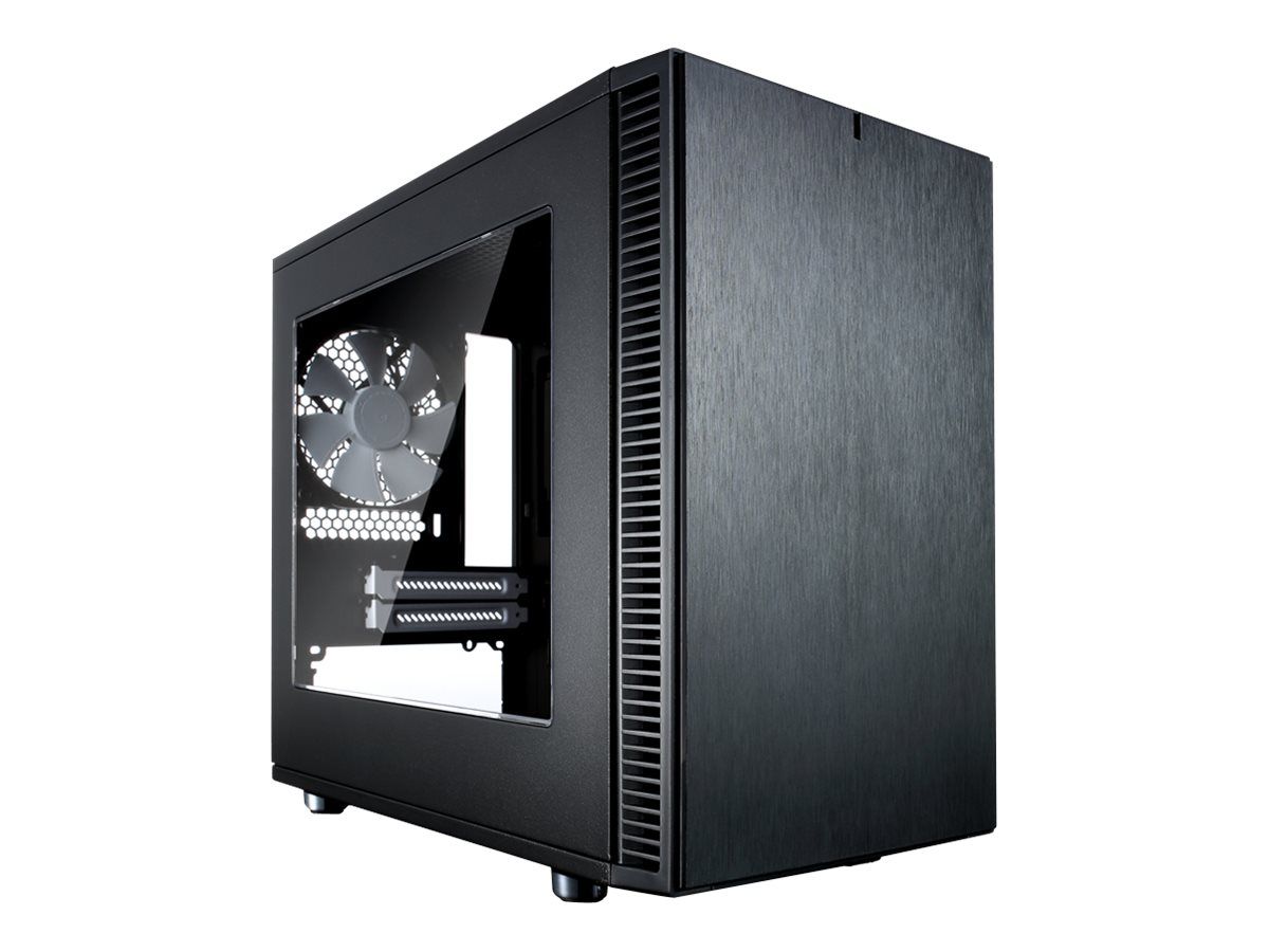 Fractal Design Define Nano S - Window - ITX Case - Black - USB/Audio