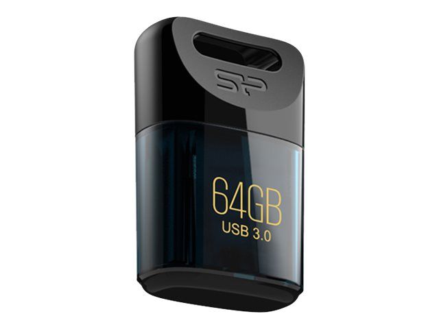 Silicon Power Jewel J06 - 64GB USB 3.0 Flash Drive - Midnight Blue