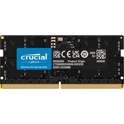 Módulo de memoria Crucial 24GB DDR5 SO-DIMM (1x24GB, 5600MHz, ECC)