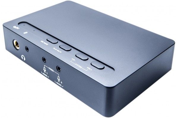 Caja de audio Dexlan 7.1 canales, 48 kHz/16 bits USB 2.0