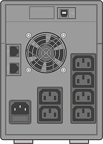 Socomec Netys PE 2000 - Onduleur - CA 230 V - 1200 watt - 2000 VA - USB - connecteurs de sortie : 6