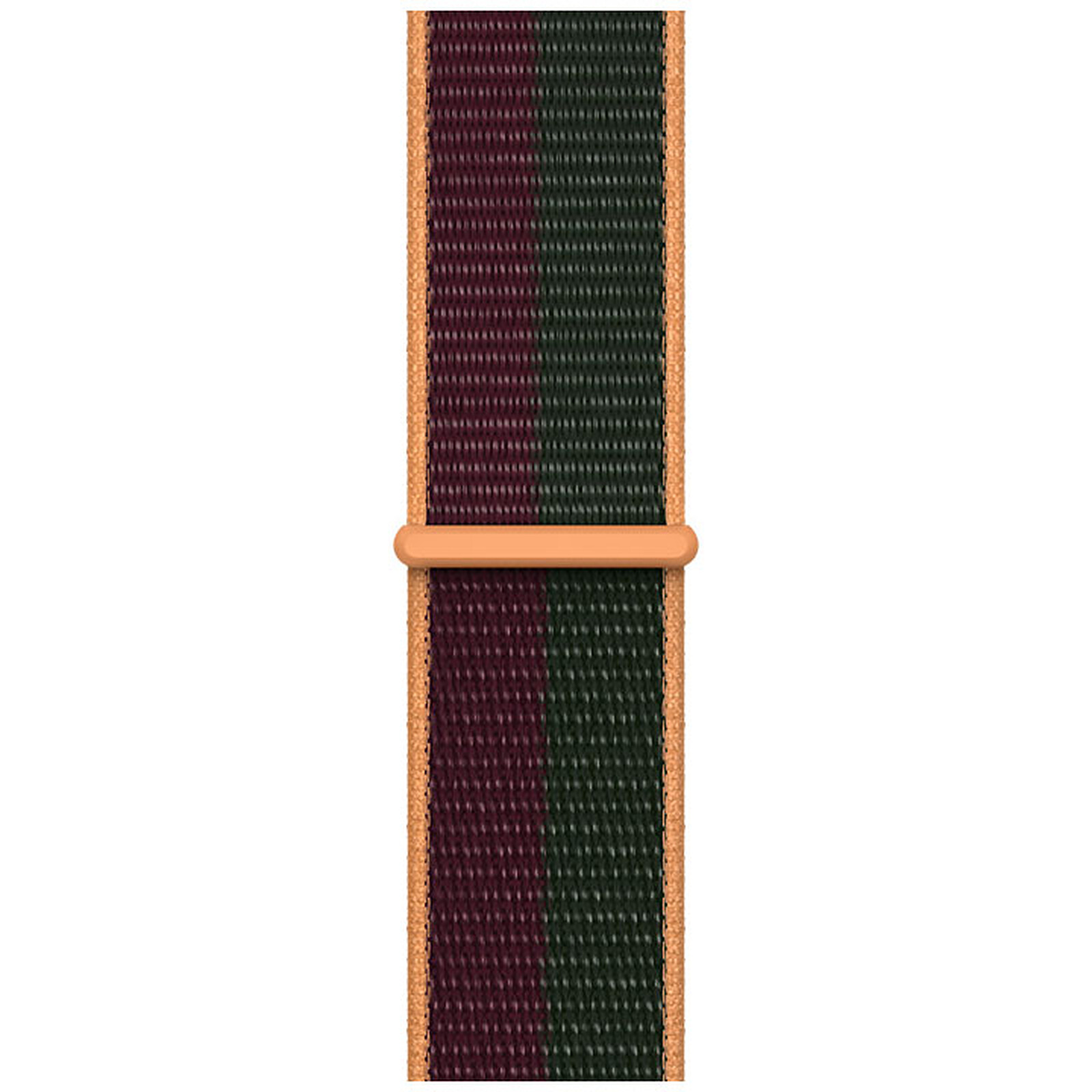 Apple Sport Loop 41 mm Black Cherry/Forest Green Wristband - Regular