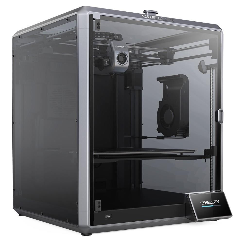 Creality3D K1 MAX 3D Printer - FFF - Build Size up to 300 x 300 x 300 mm - Layer: 0.1 mm - USB, LAN, Wi-Fi