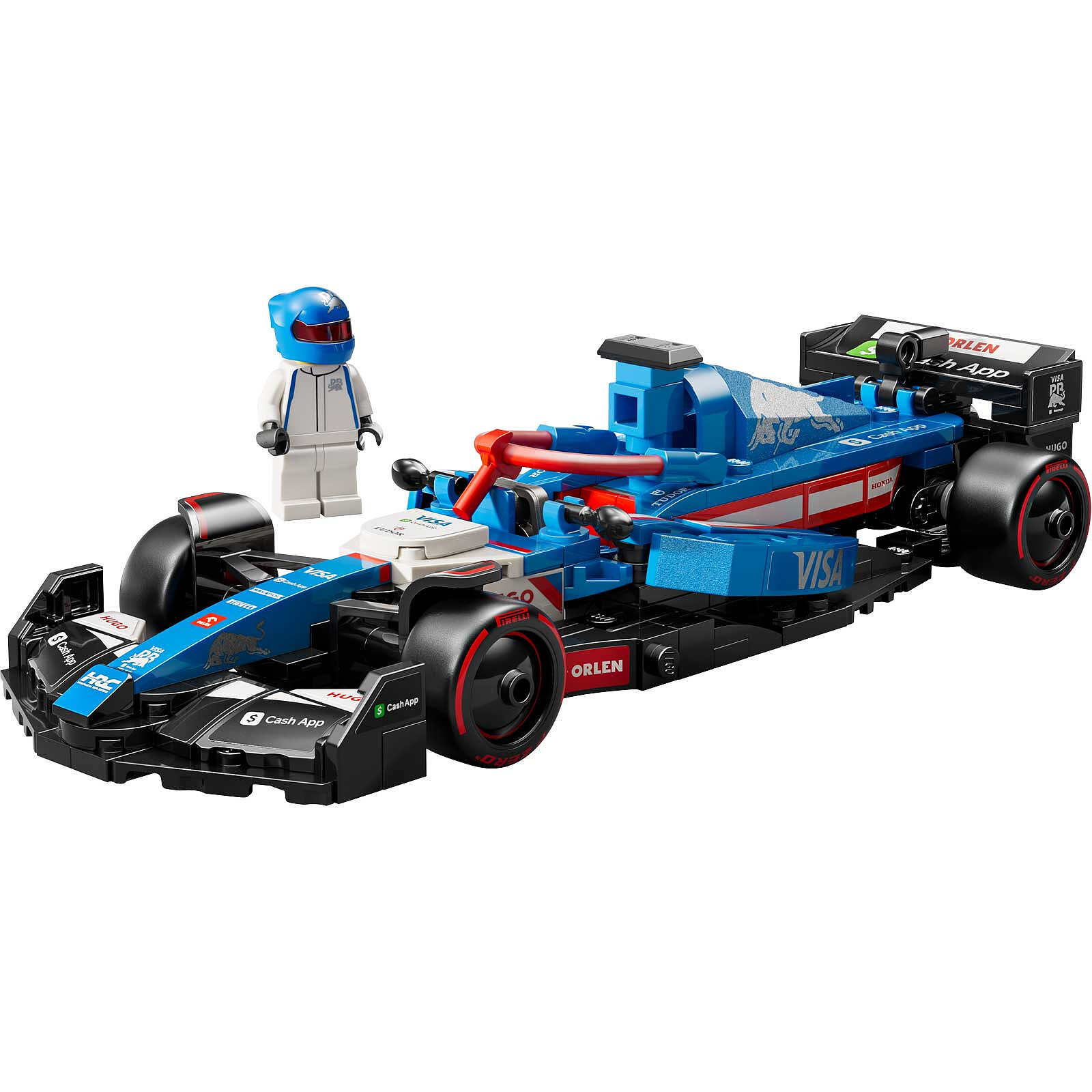 LEGO Speed Champions 77246 RB VCARB 01 F1 Visa Cash App Car