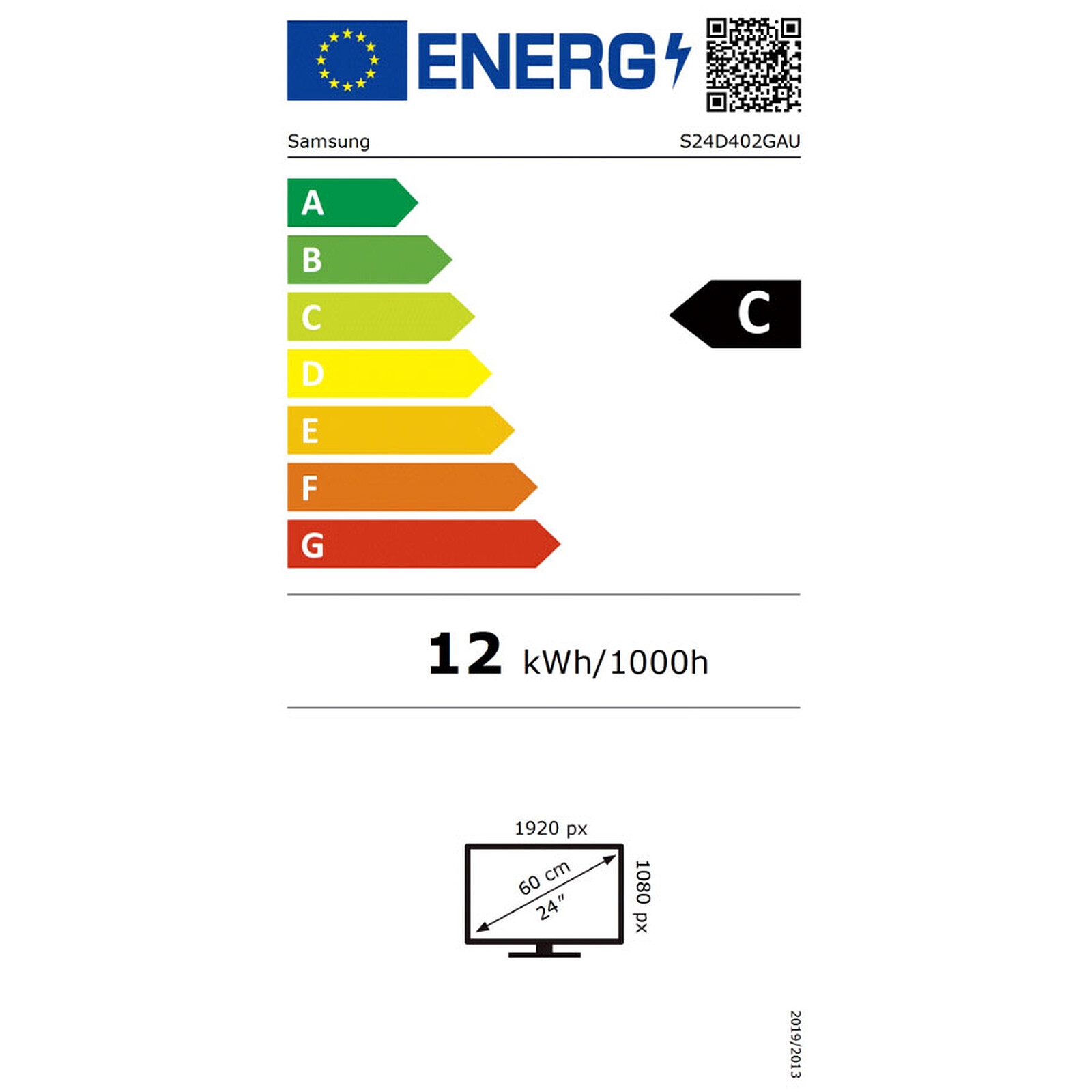 Samsung 24" LED - S24D402GAU