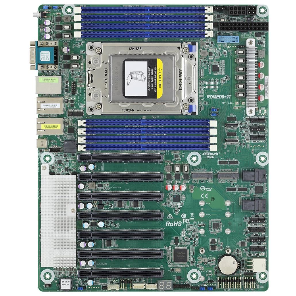 ASRock ROMED8-2T LGA 4094 ATX Motherboard