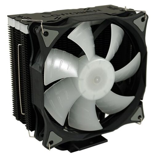 Sistema de refrigeración LC-Power LC-CC-120-ARGB-PRO CPU Cooler 12cm Negro