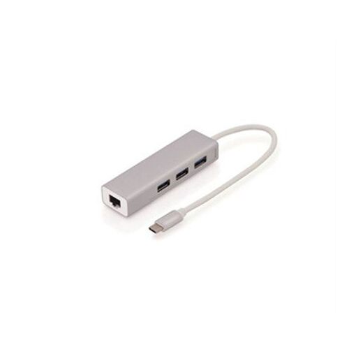 Adaptateur Uniformatic Giga+3 Type-C vers RJ45 + 3x USB 3.0
