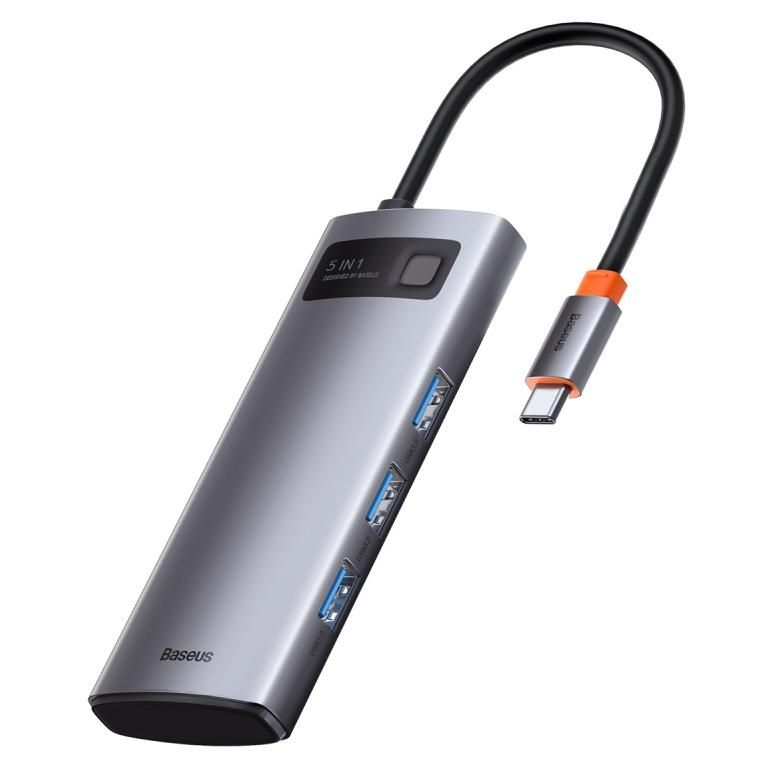 Baseus Metal Gleam USB 3.2 Type-C 4K Monitor Hub