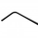 Barrow Copper Hardtube, 14/12mm, 90 Degree - 630mm, Black