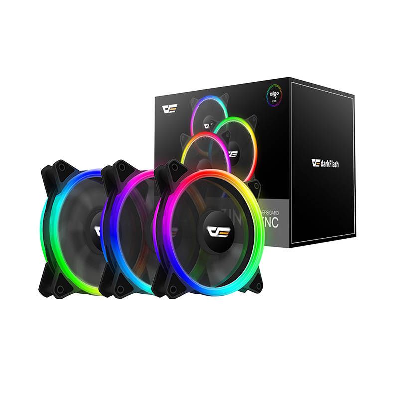 Darkflash Pro ARGB Fan Set 120mm (Black)