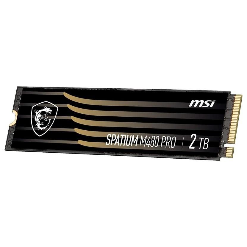 MSI Spatium M480 PRO PCIe 4.0 NVMe M.2 SSD - 2TB