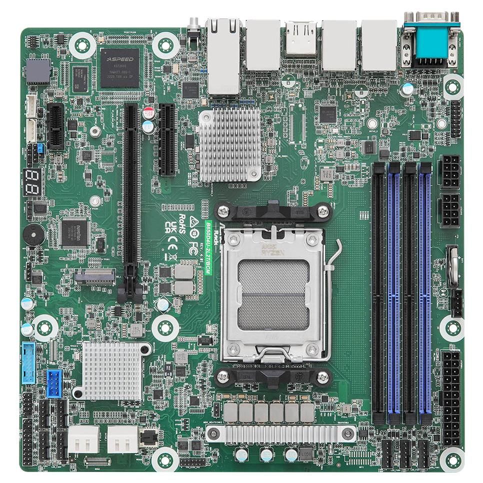 ASRock B650D4U-2L2T/BCM - Placa base Micro ATX con chipset AMD B650E