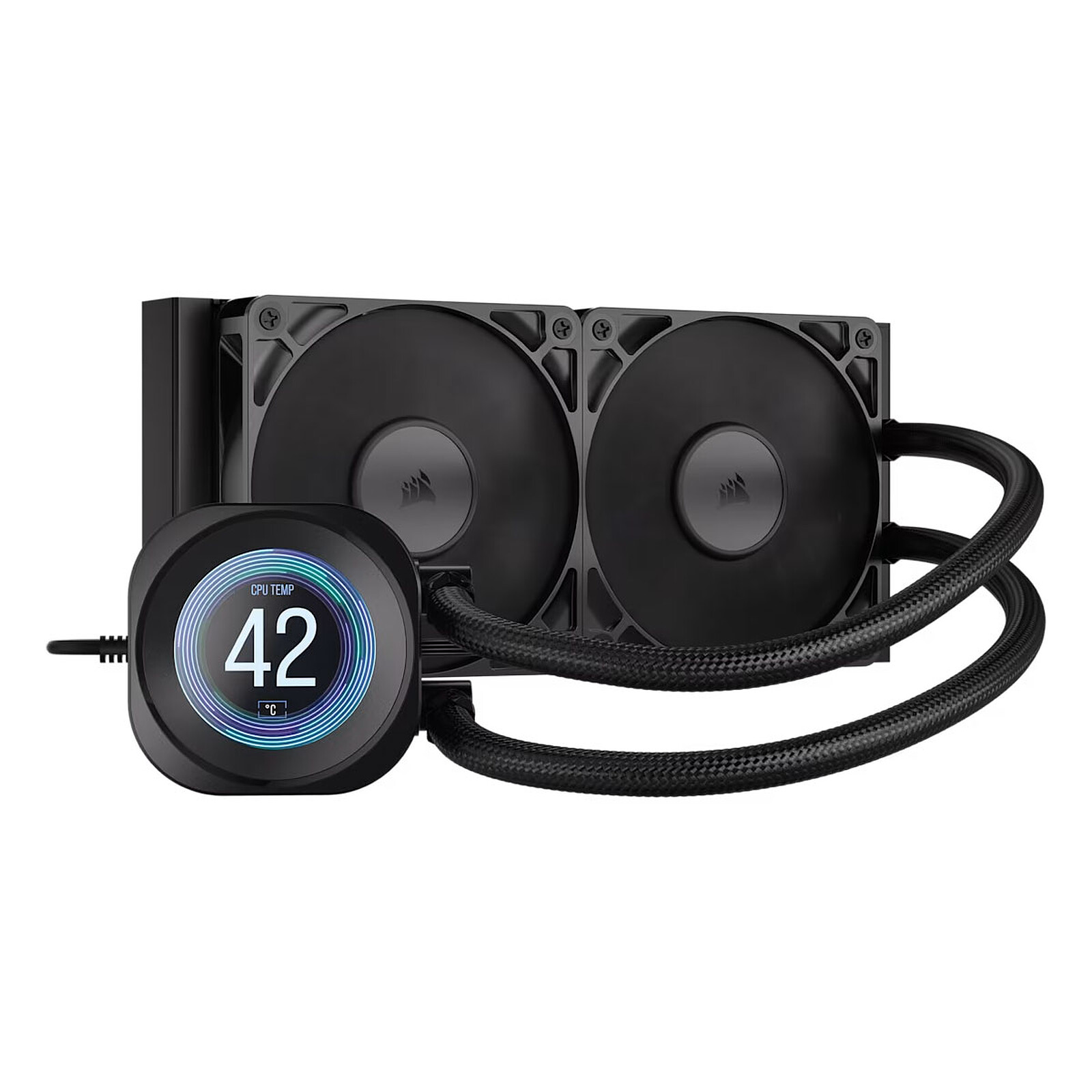 Corsair Nautilus 240 RS LCD (Black)