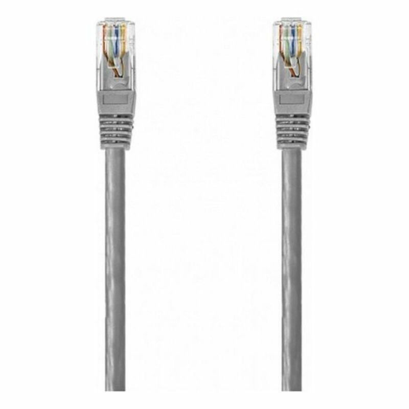 DCU Tecnologic Rigid UTP Cat6 Network Cable (Gray, 5m)