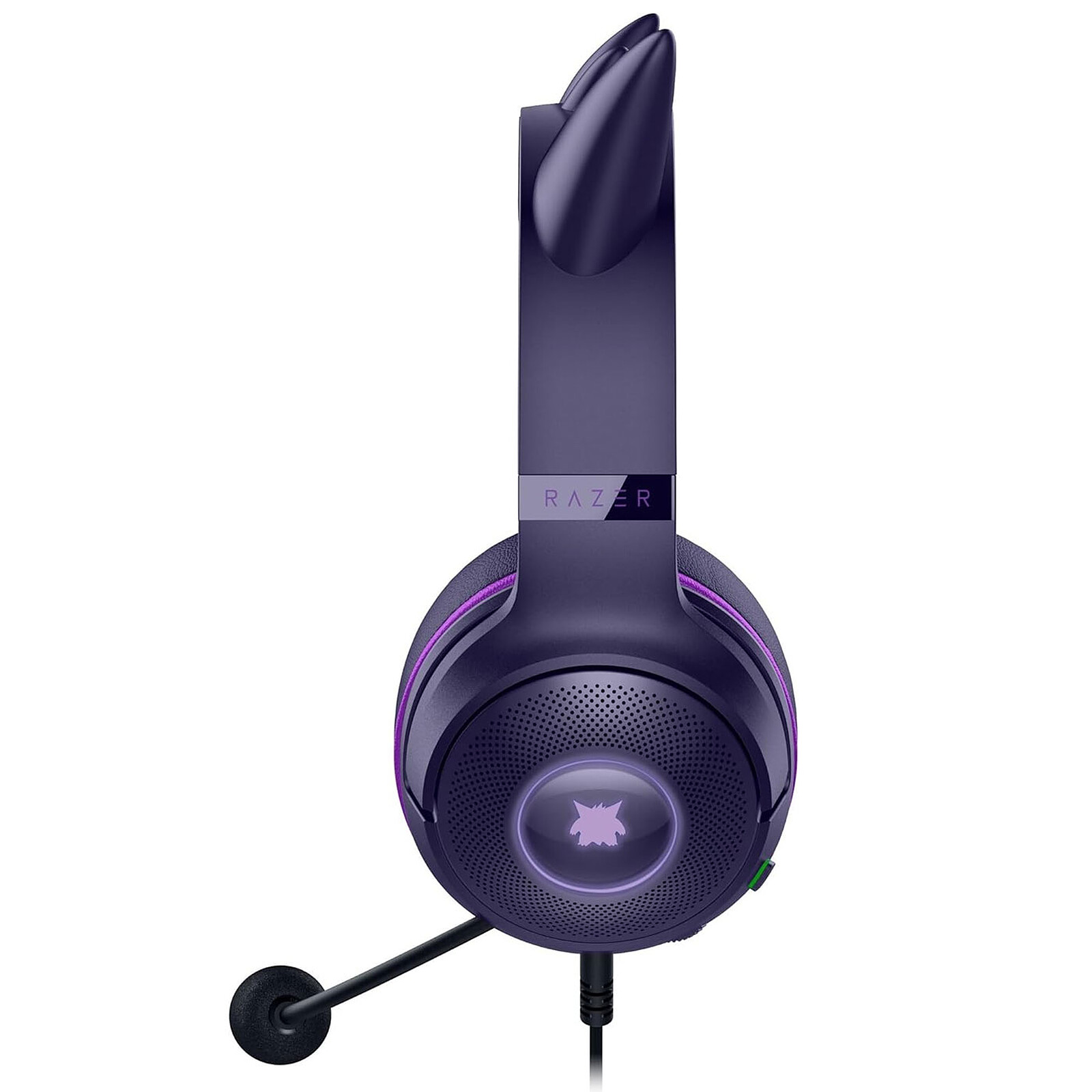 Razer Kraken Kitty v2 (Pokemon Gengar Edition)