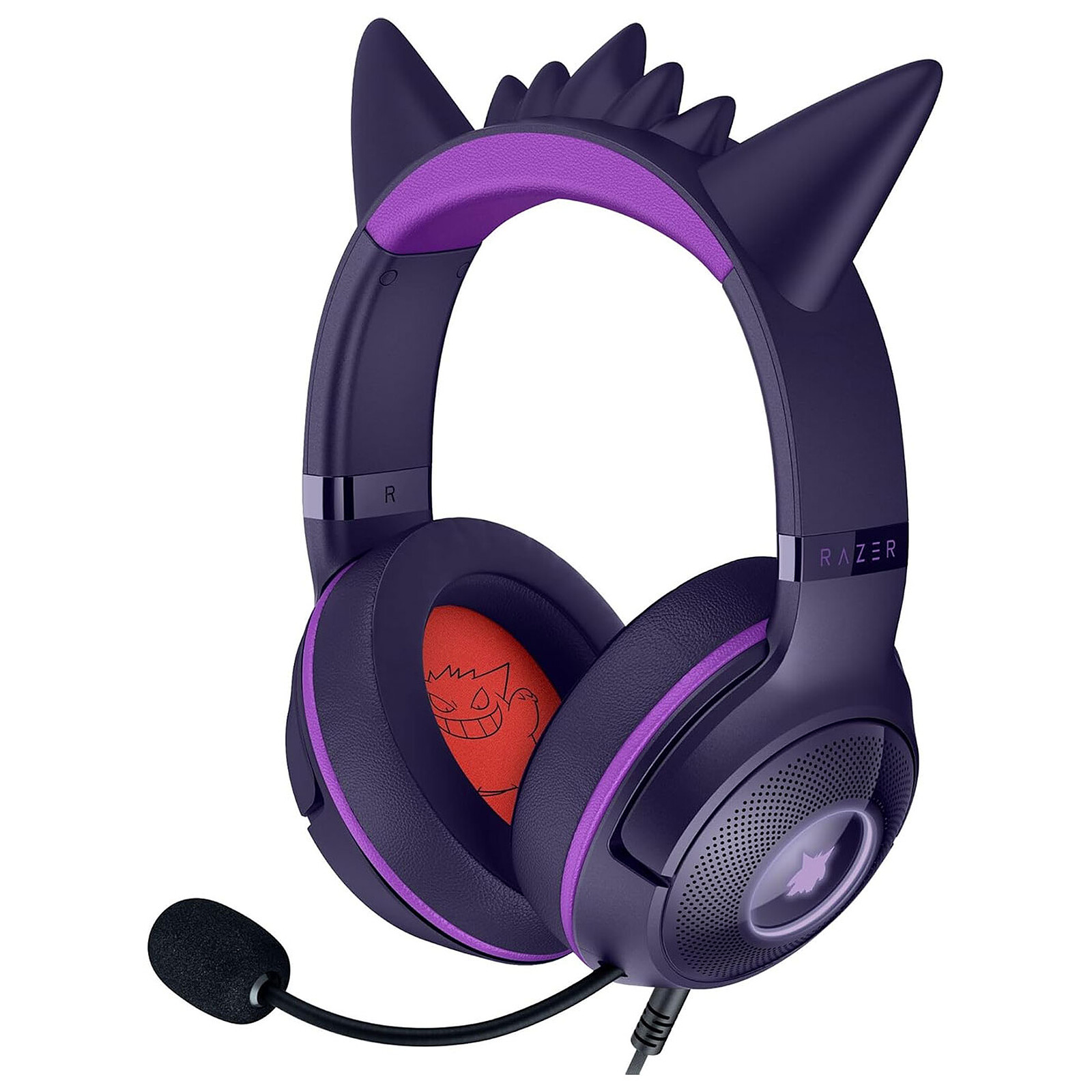 Razer Kraken Kitty v2 (Pokemon Gengar Edition)