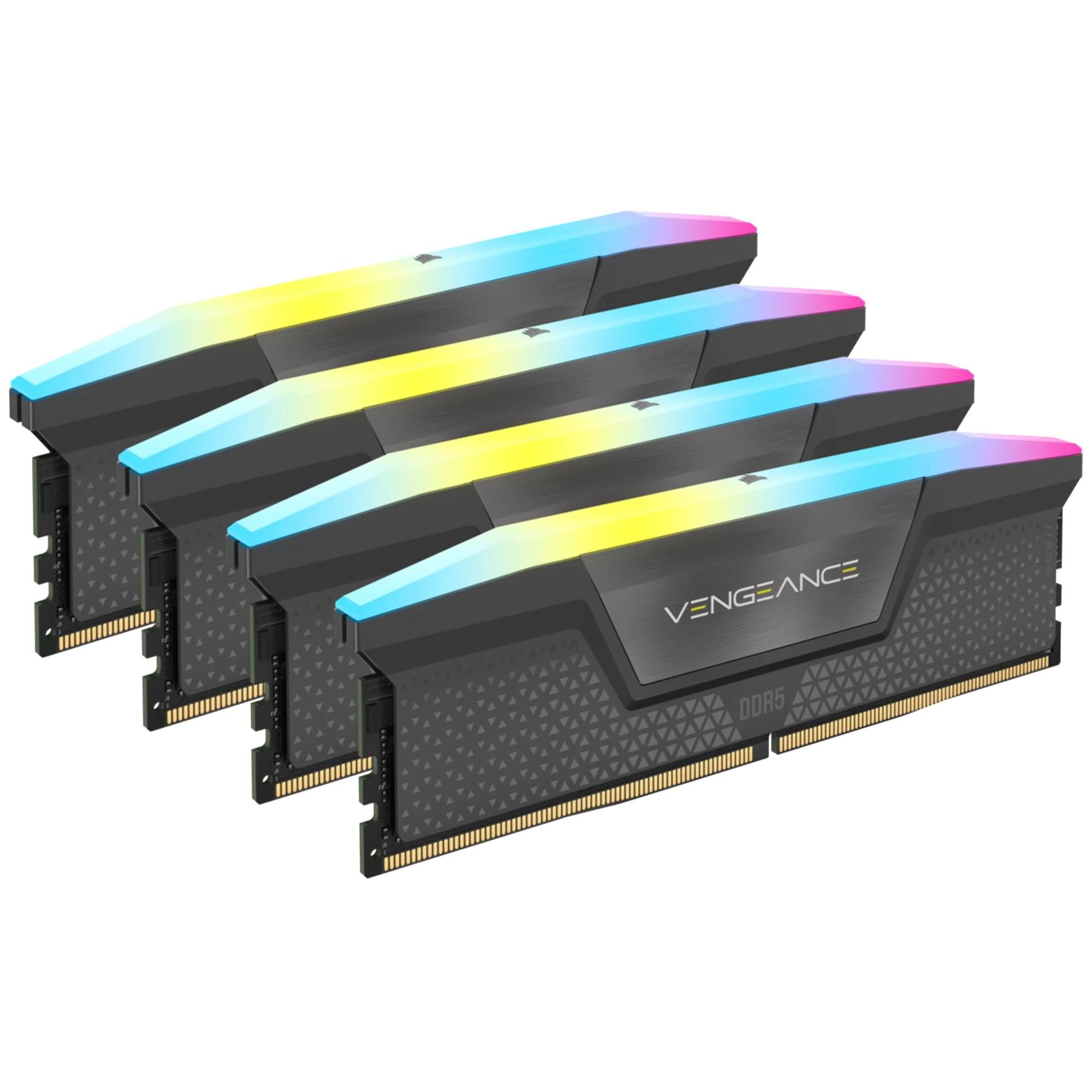 Corsair Vengeance RGB 64GB (4x16GB) DDR5 Memory Module