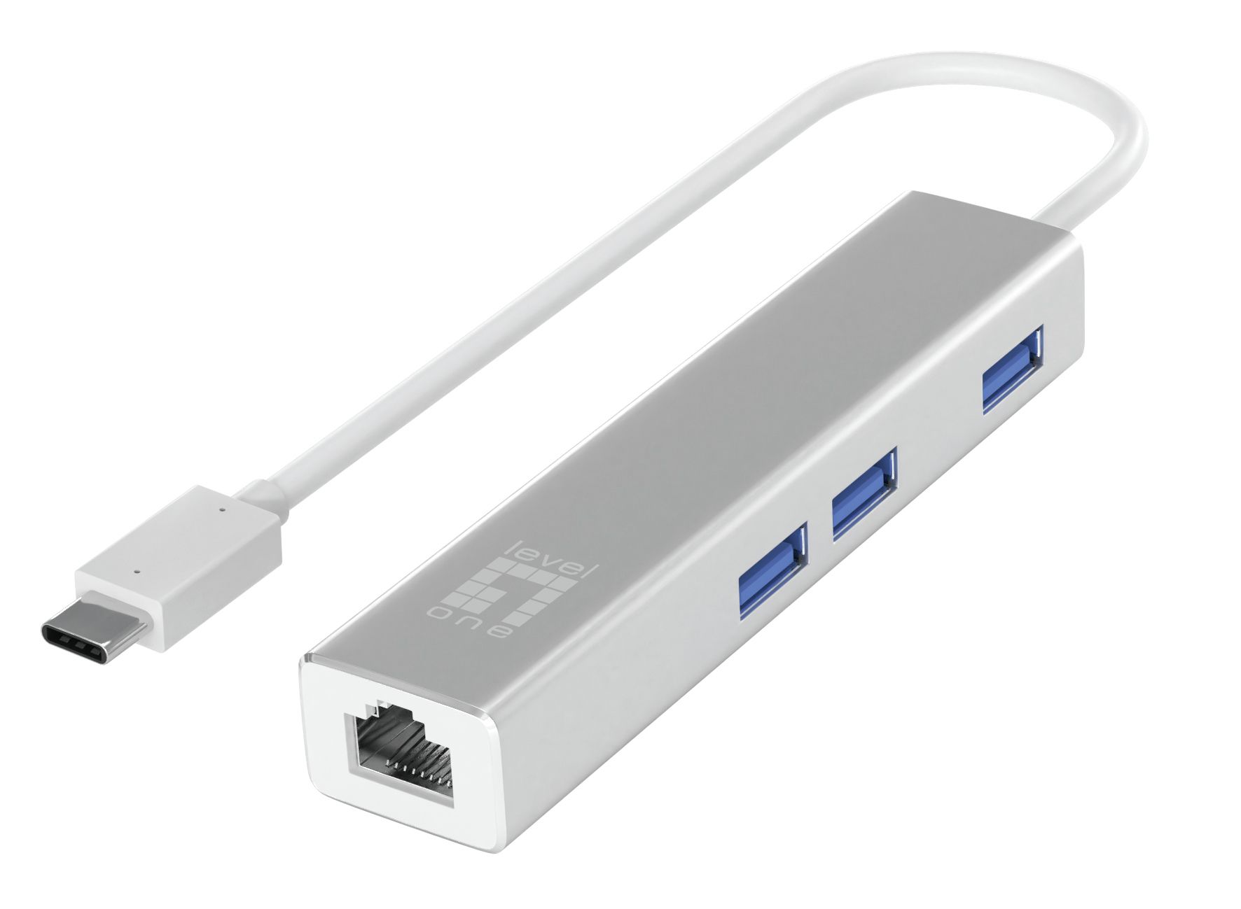 Level One USB-0504 Ethernet Network Card 1000 Mbps