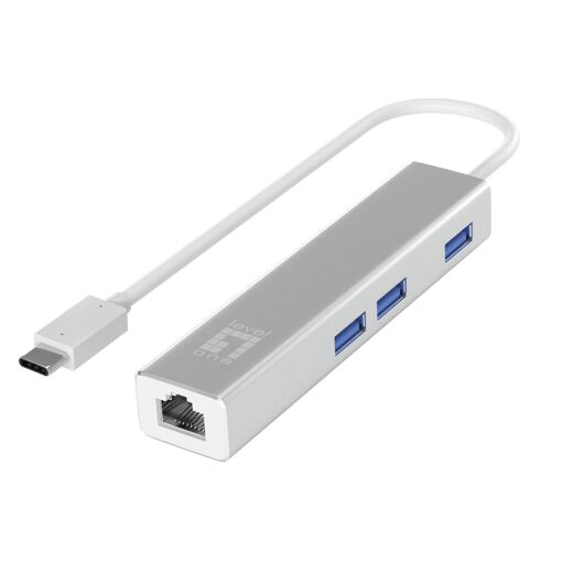 Tarjeta de red Ethernet Level One USB-0504, 1000 Mbps