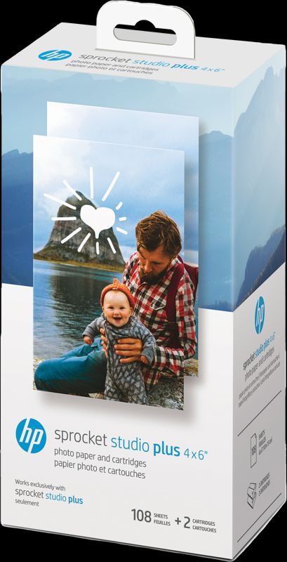 HP Sprocket Studio Plus Cartridge 108-pack (HPIS4X6C108)