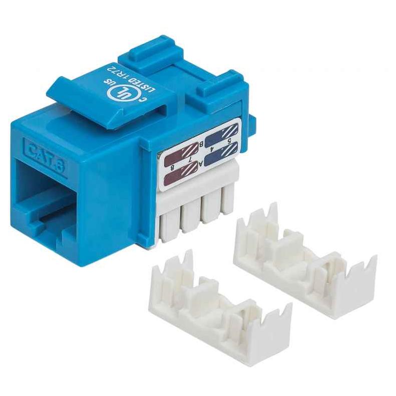 IC Intracom CAT6 Impact Termination Module, UTP, Blue