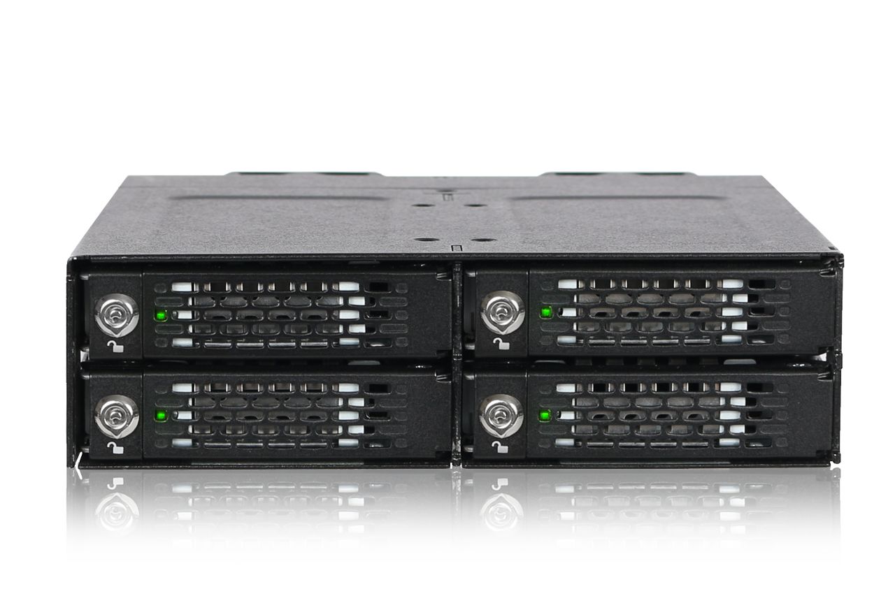 Icy Dock ToughArmor MB720M2K-B SSD Enclosure Black M.2 NVMe