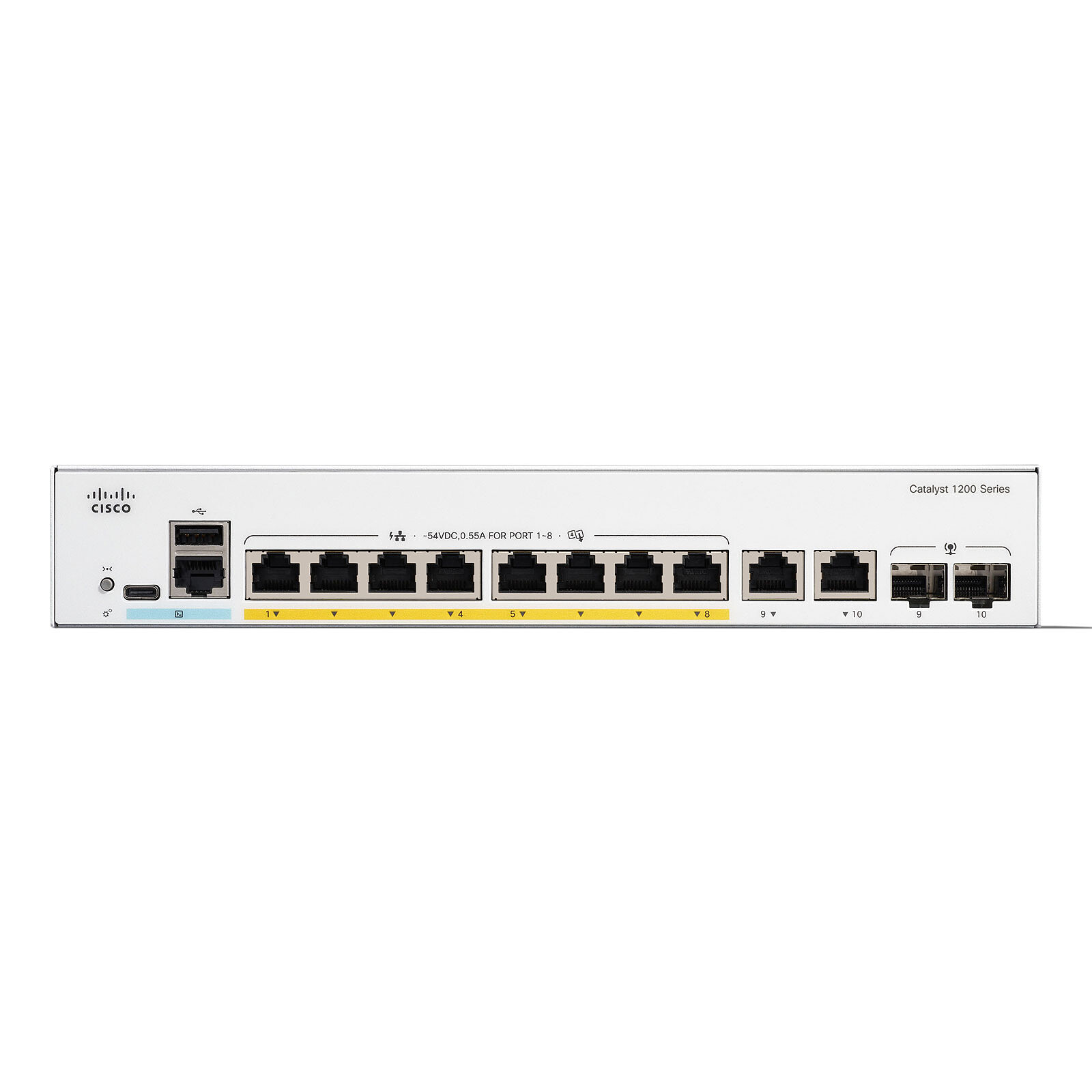 Conmutador Cisco Catalyst 1200 C1200-8FP-2G