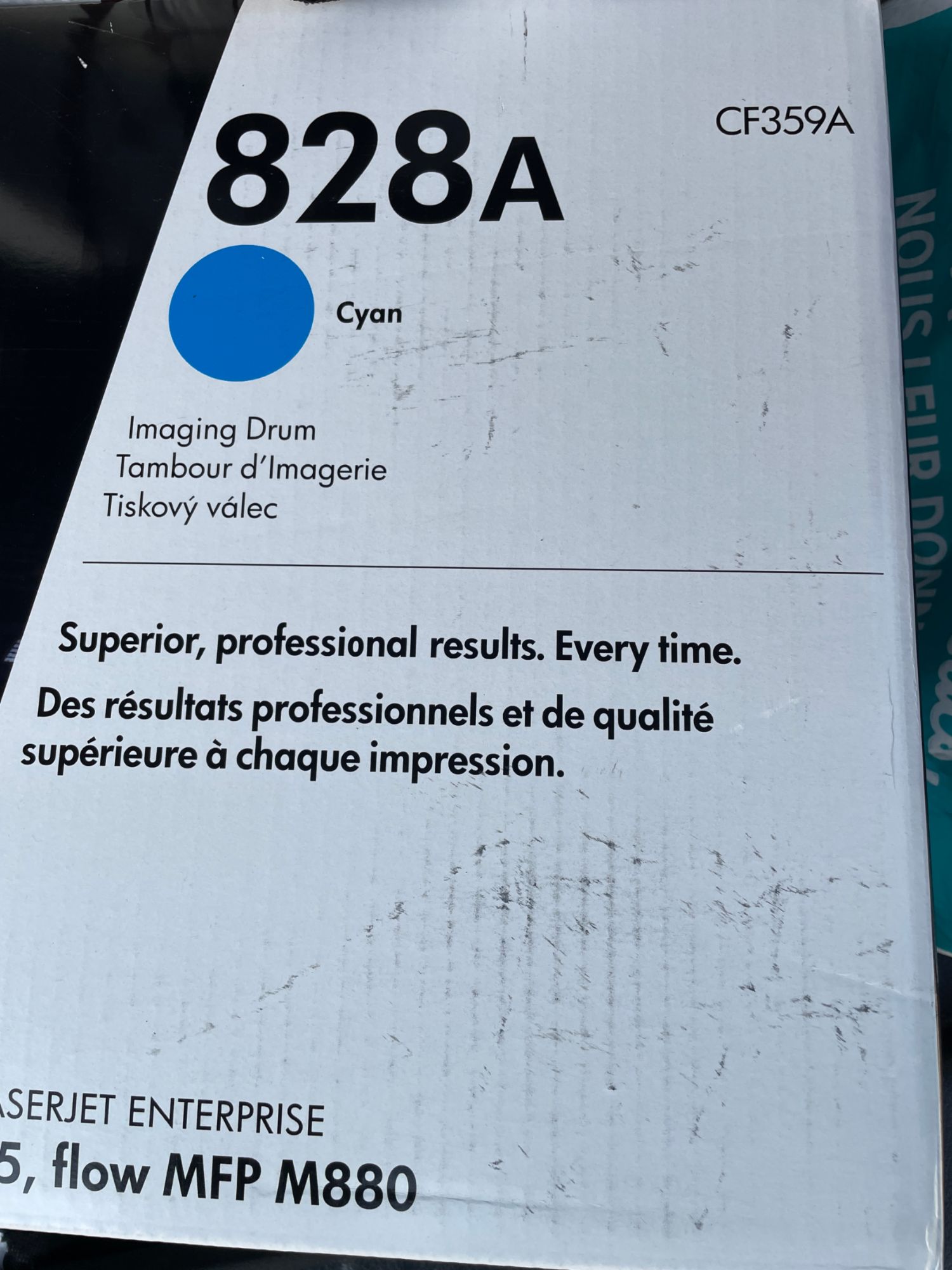 HP LaserJet M855/M880 Cyan Toner CF359A (828A, 30,000 Pages)