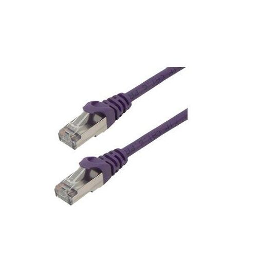 Câble réseau MCL Samar Cat6 FTP (FTP) Violet 0,5 m