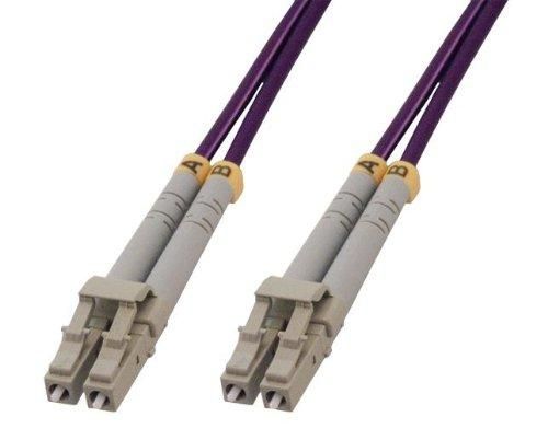 MCL Network Cable - Multimode LC to LC - 15m - Fiber Optic - 50/125 Microns - OM4 - Halogen-Free