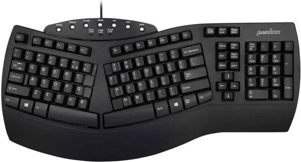 Perixx Compatible Periboard-512 Keyboard - USB - German - Black
