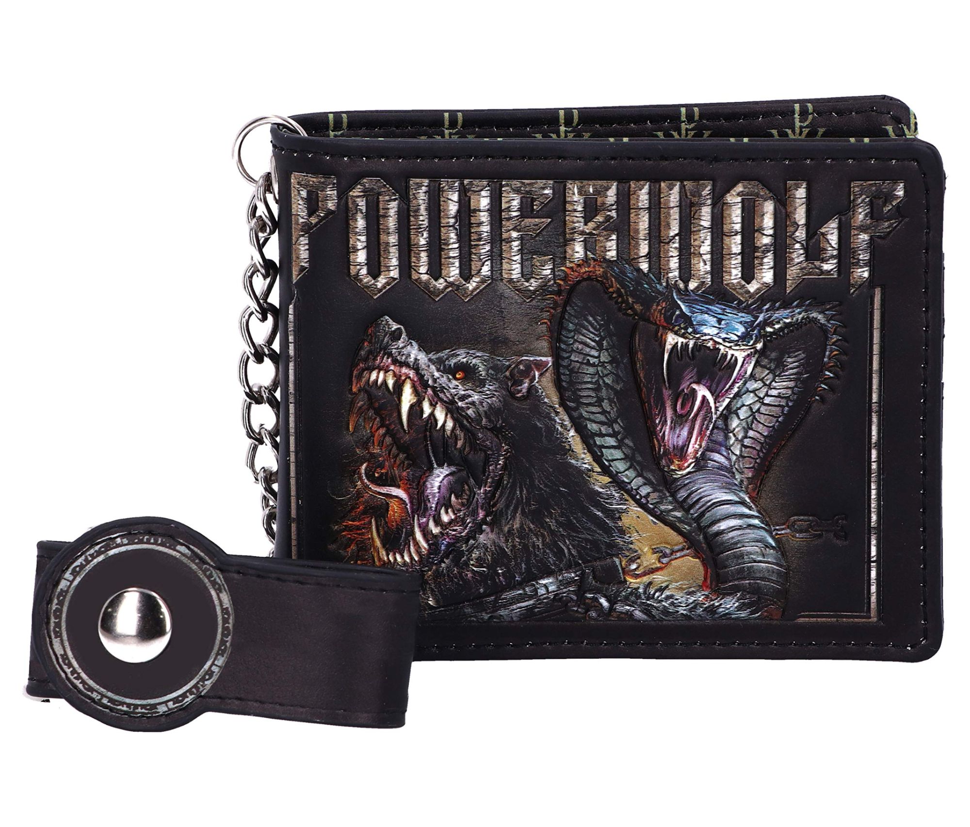Nemesis Now Ltd - Powerwolf Wallet, Kiss of the Cobra King