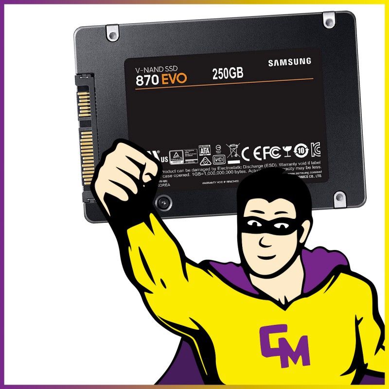 Samsung 870 EVO 250GB SSD - 2.5" Drive