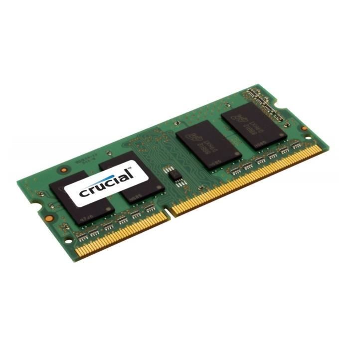 Crucial 8GB DDR3 SODIMM Memory