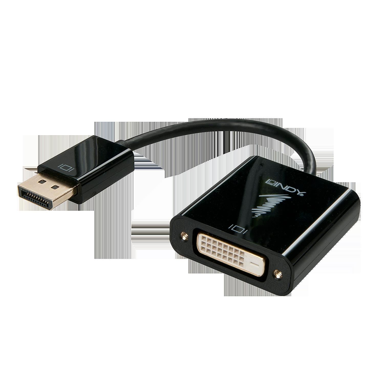 Lindy Active DisplayPort to DVI-D Adapter
