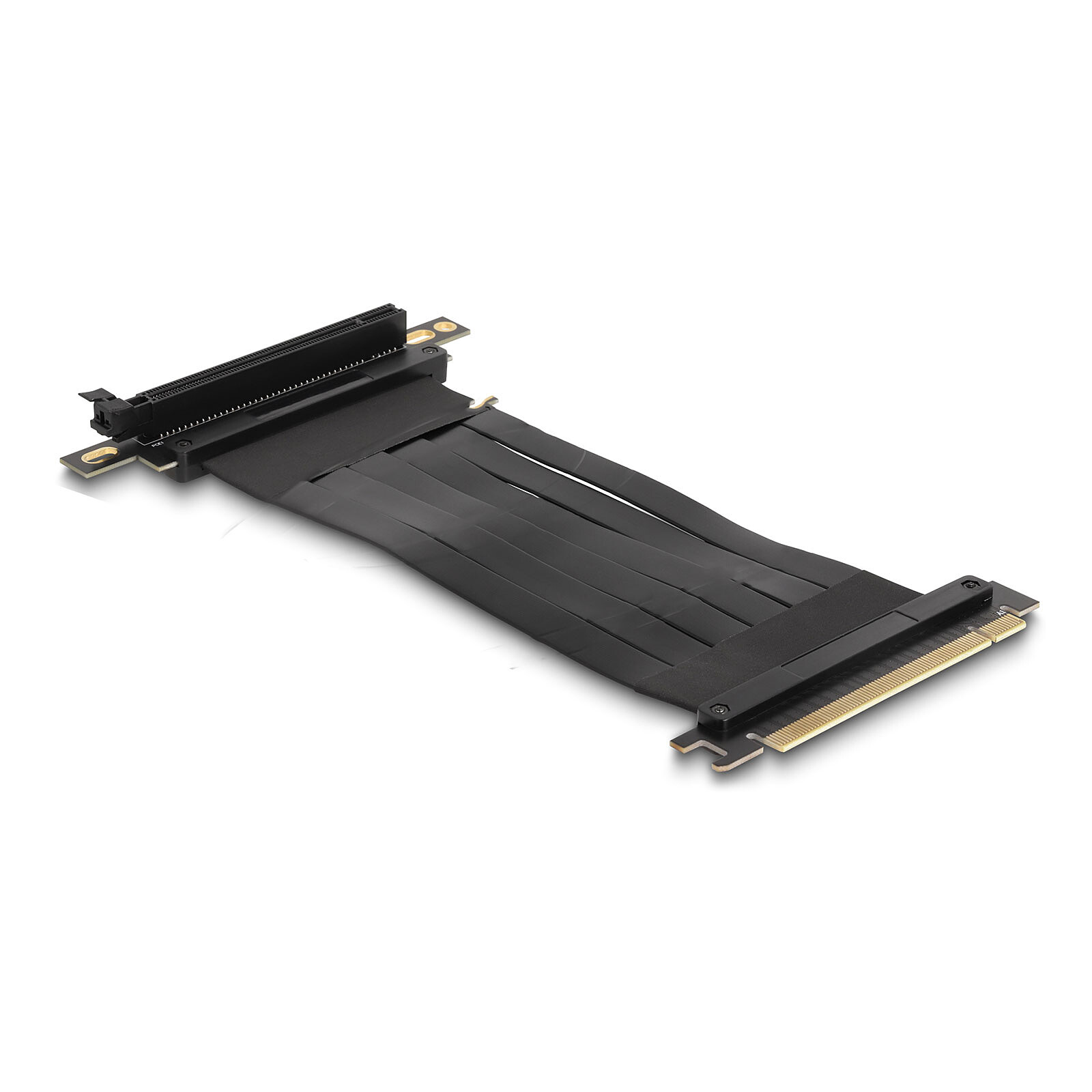 DeLock Riser Card PCIe x16 to PCIe x16 slot 90° bent with 30 cm cable 