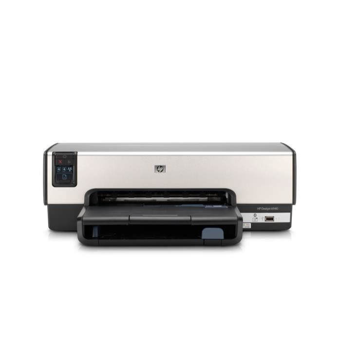 HP Deskjet 6940 Printer, 26 Pages per Minute, 60-90 gsm Paper, RJ-45, USB, Windows Compatible