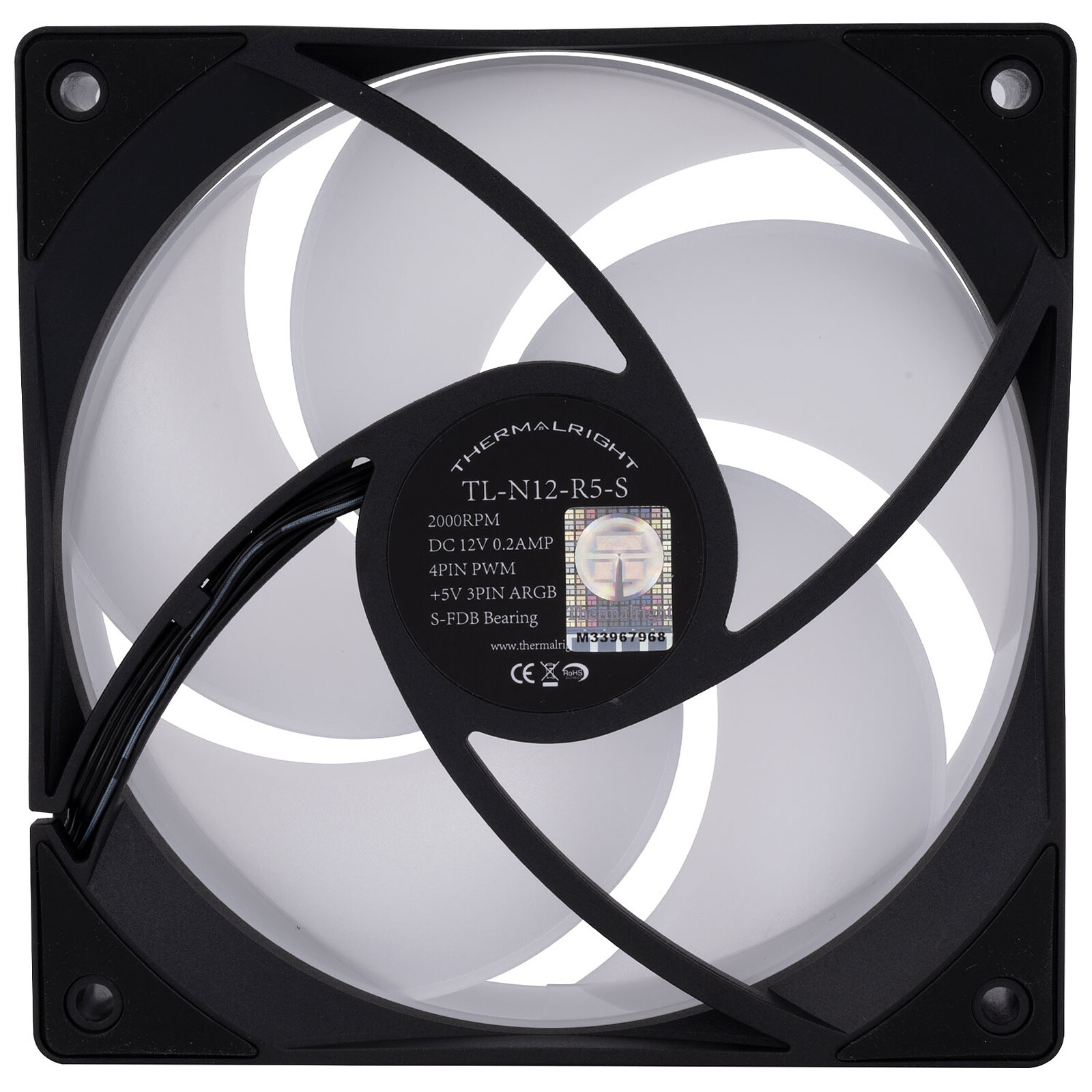 Thermalright TL-N12-R5-S - Noir
