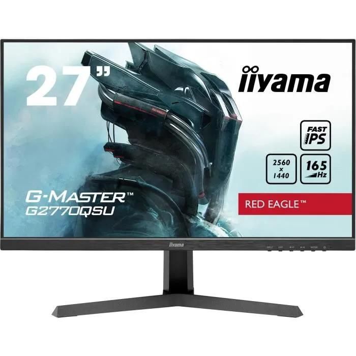 iiyama G-MASTER Red Eagle 27-inch QHD Gaming Monitor