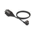 Nrjkick Power Cable E+F Plug, Black