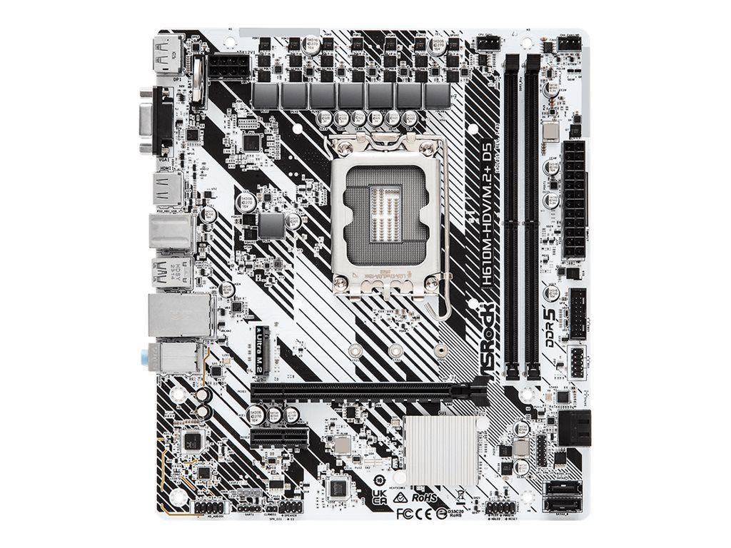 ASRock H610M-HDV/M.2+ D5 Motherboard